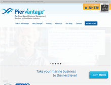 Tablet Screenshot of piervantage.com